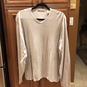Wilke & Rodriguez pale gray sweater